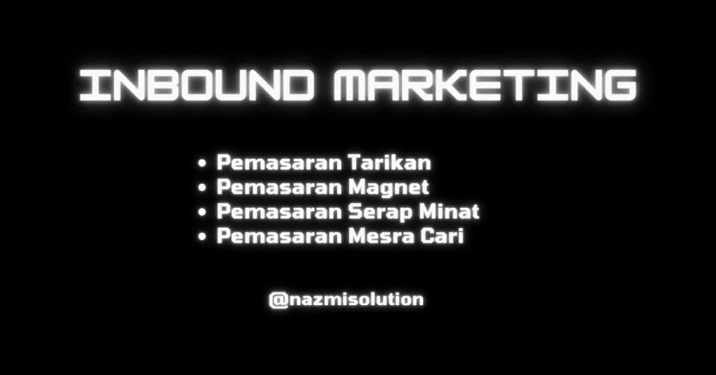 inbound marketing strategi jangka panjang