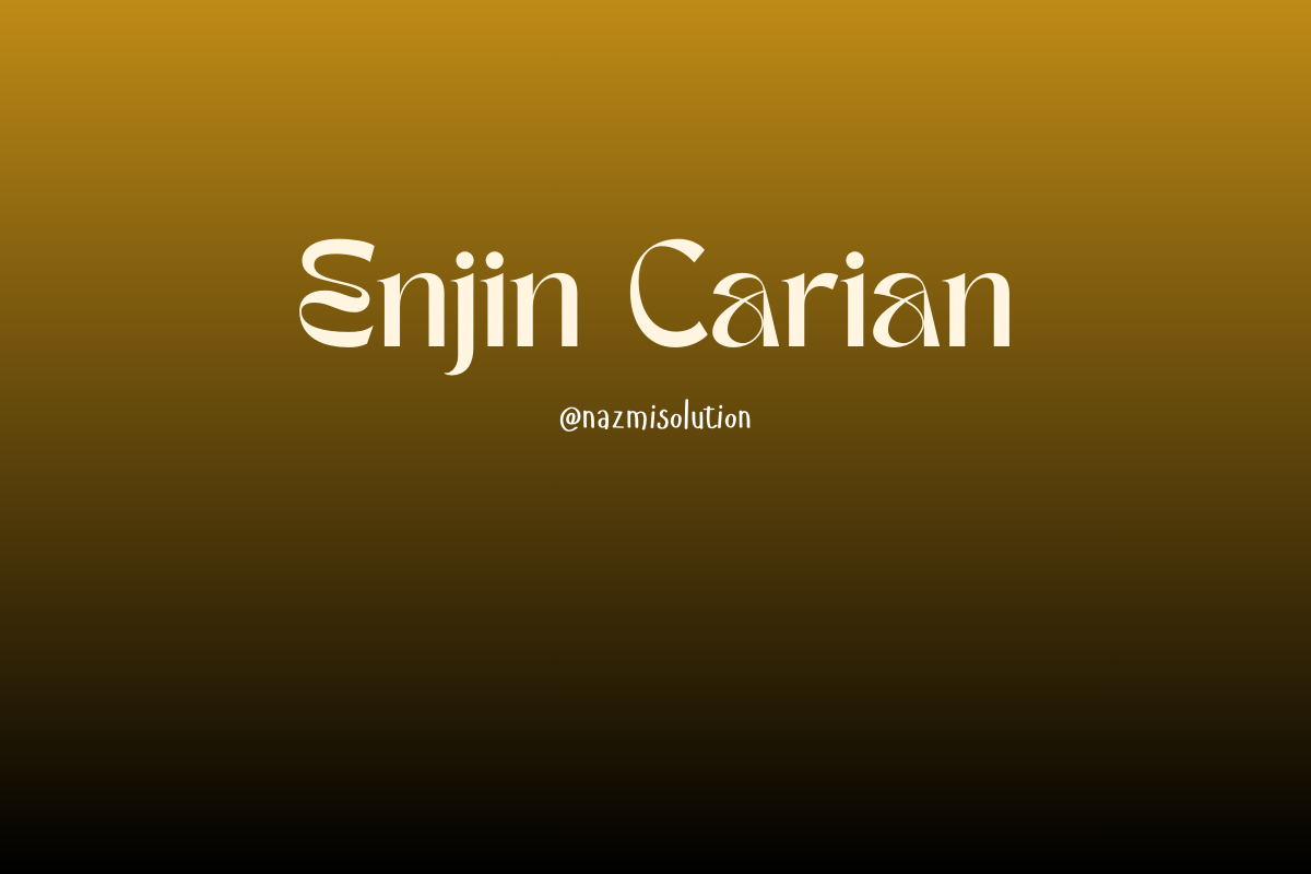 apa itu enjin carian