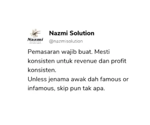 bagaimana pelanggan jumpa bisnes anda